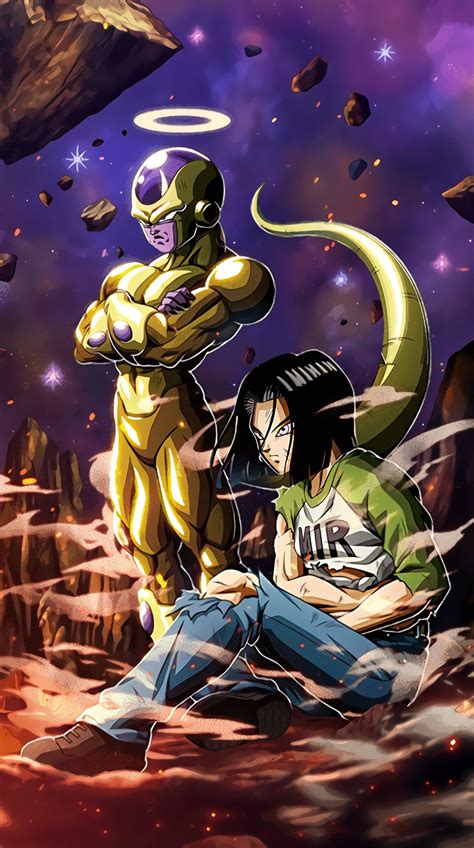 android 17 and frieza dokkan.